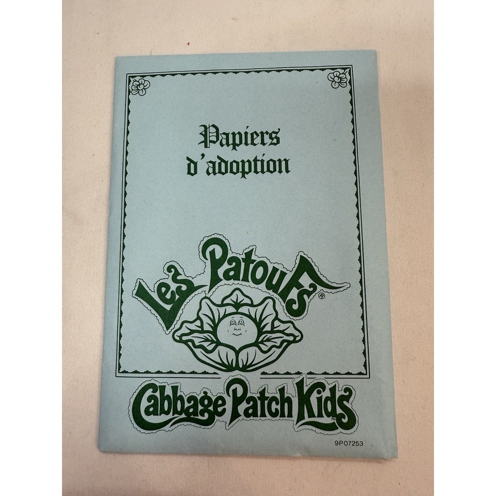 French Cabbage Patch Kid Les Patoufs 1982 Hasbro Preemie Vintage Original Outfit - Picture 7 of 16